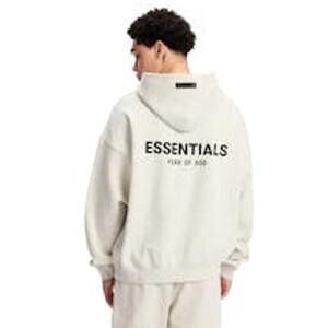 💎✨BRAND NEW✨💎Fear of God Essentials Hoodie Light Oatmeal